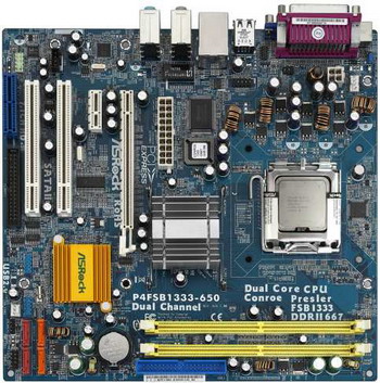 Asrock P4FSB1333-650 